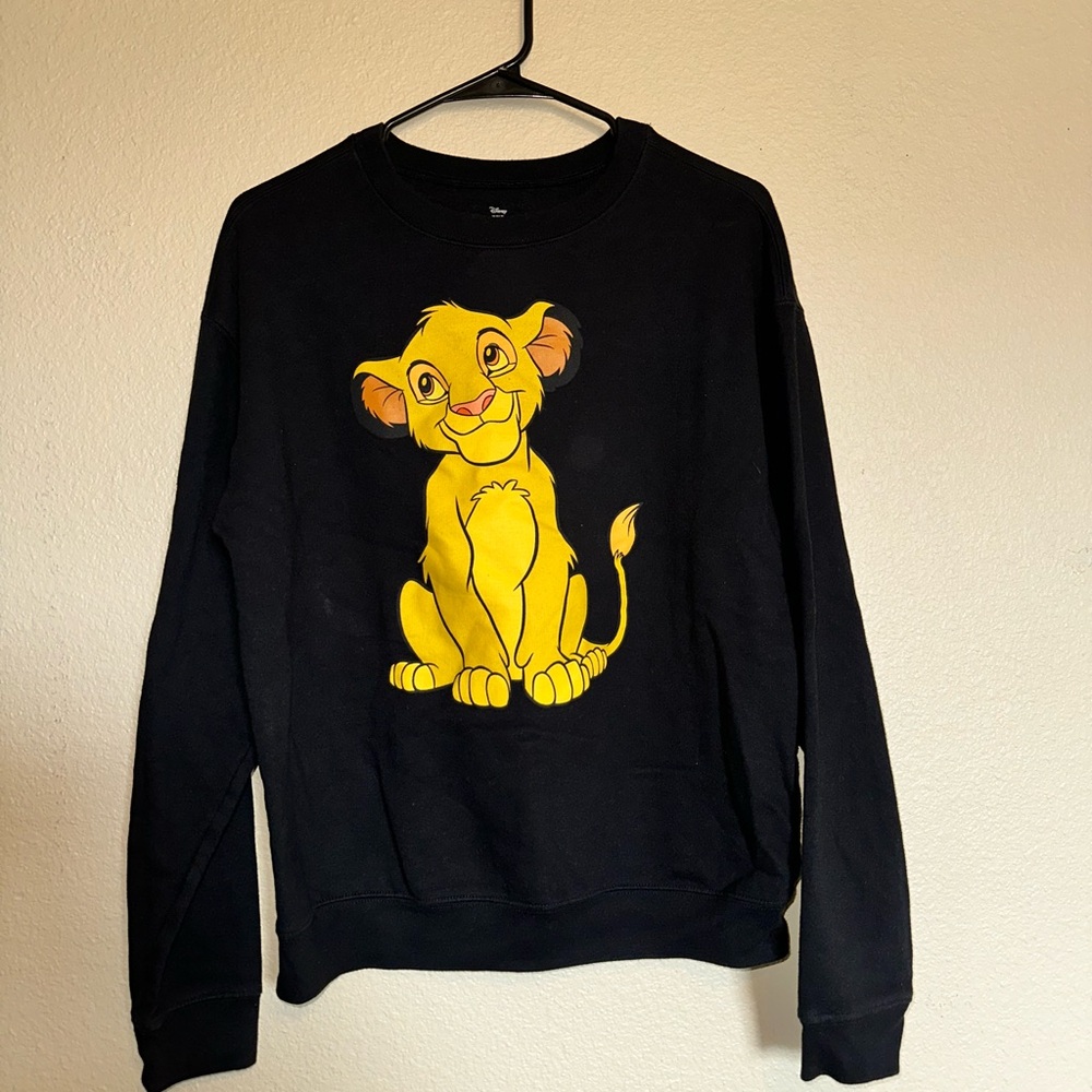 Disney Black Lion King Sweatshirt